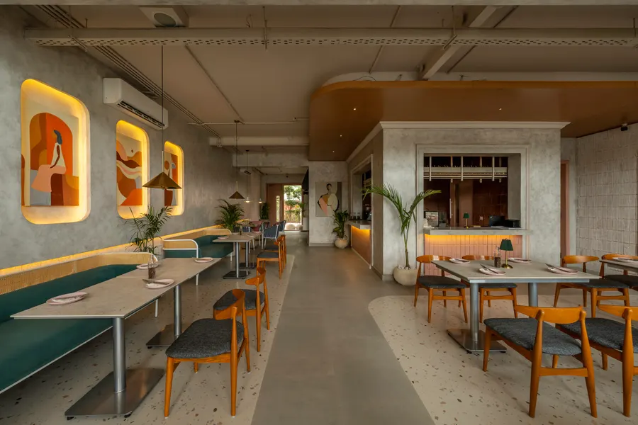 Caffe Praha — Hospitality architectural photography, Lahore