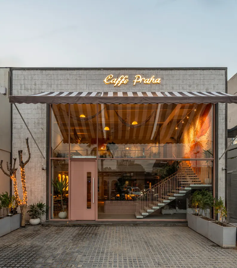 Caffe Praha — Hospitality architectural photography, Lahore