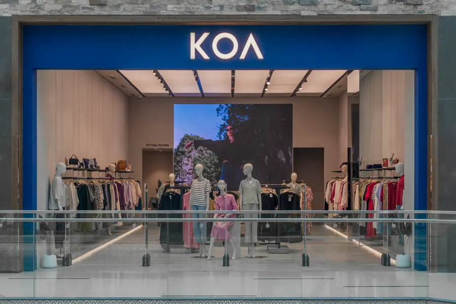 KOA, Dolmen Mall — Commercial architectural photography, Lahore